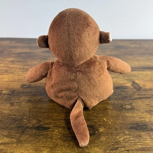 Ty Plush Monkey in Soft Brown - Picture 5 of 10